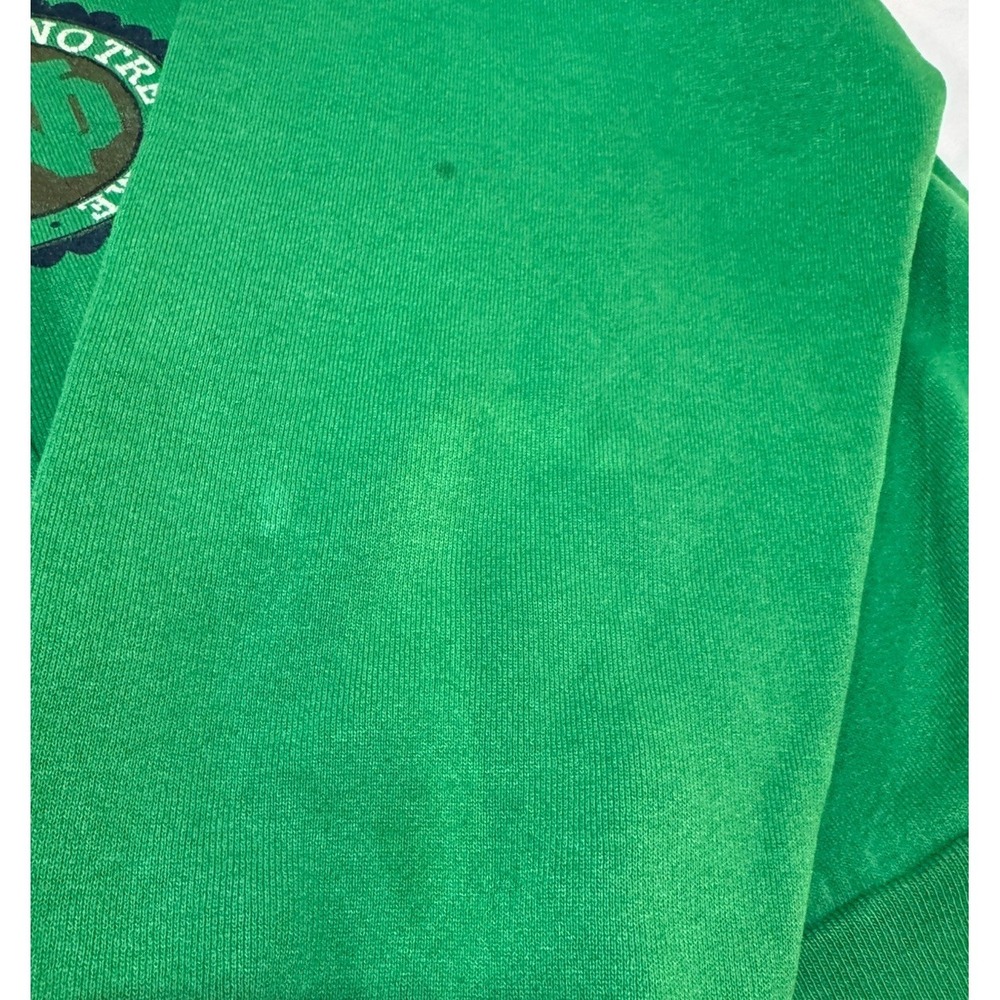 VTG 90s Notre Dame Fighting Irish Jansport M/L Crewneck Sweatshirt USA College - Picture 8 of 13
